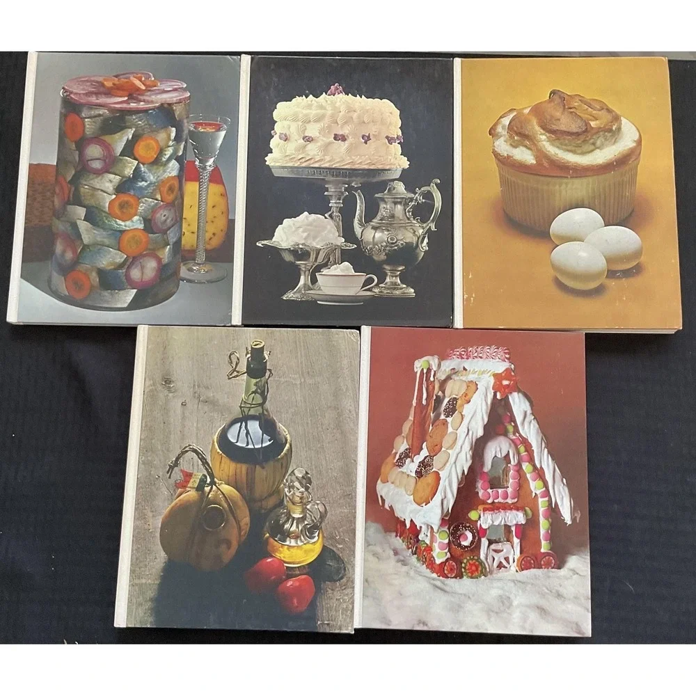 Vintage 1968 Time Life Foods Of The World 9 Book Set International Cookbooks